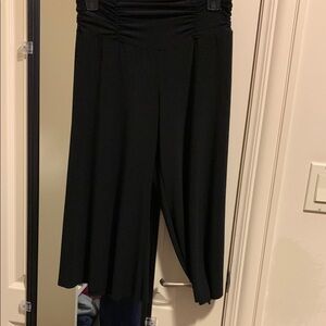 Elegant Black Wide-Leg Pants